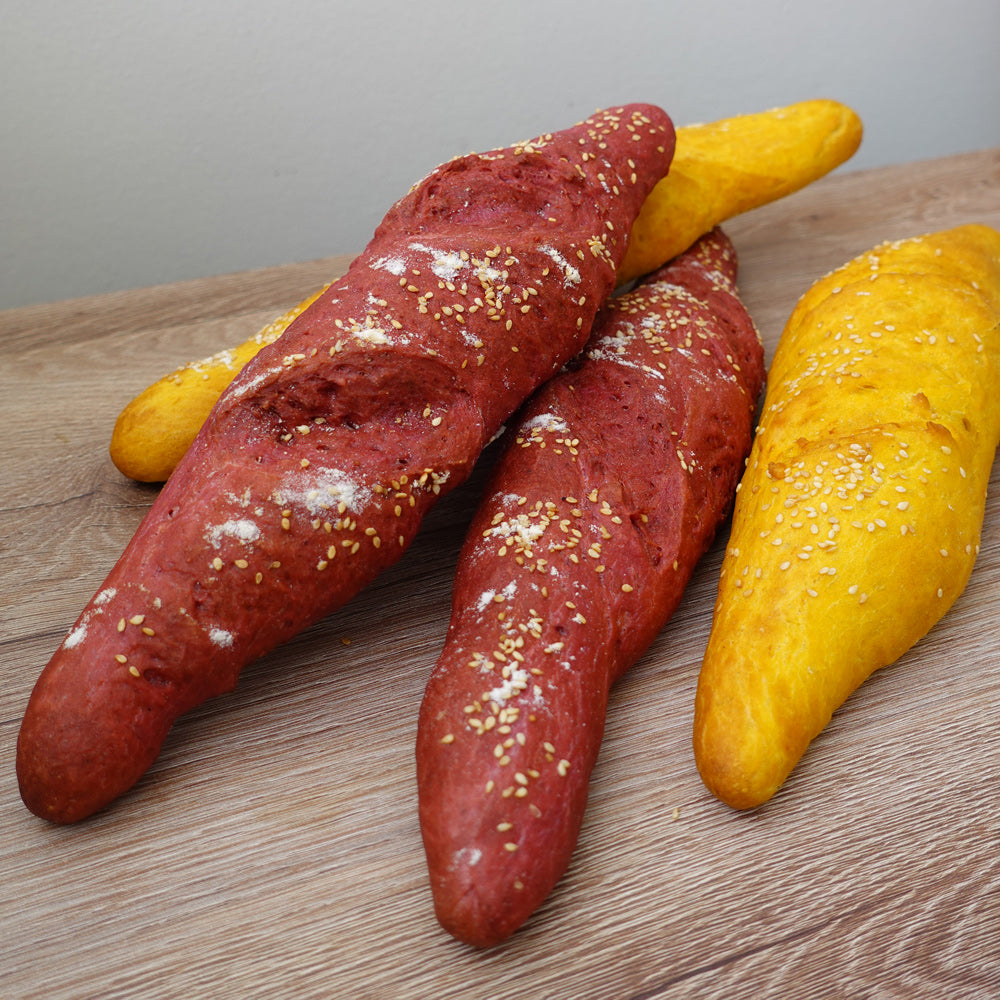 Mini Baguette - Betarraga (10unid)